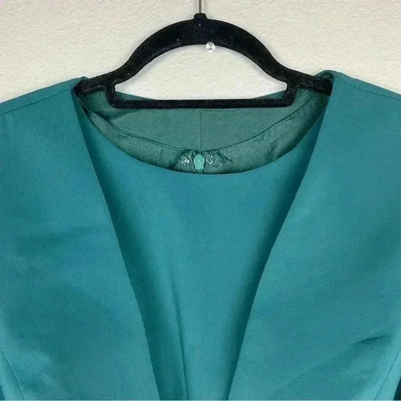 LAN TING Bride Women's 6 Emerald Mother of the Bride Jumpsuit Jacket Set Wedding - Picture 10 of 15